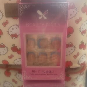 Beauty Nails Do-It-Yourself Press-On Nails - Pink & Blue
